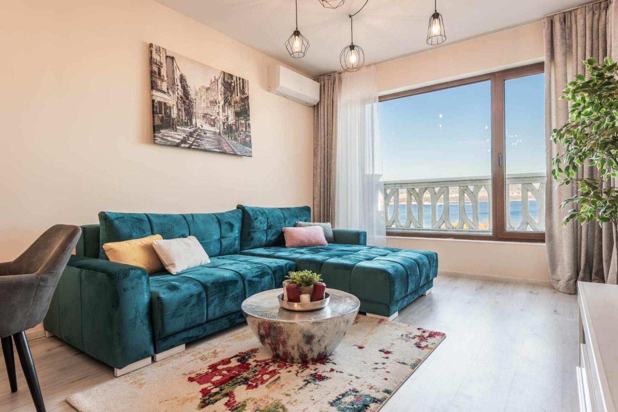 Azur del Mar Seaview Apartment Warna Exterior foto