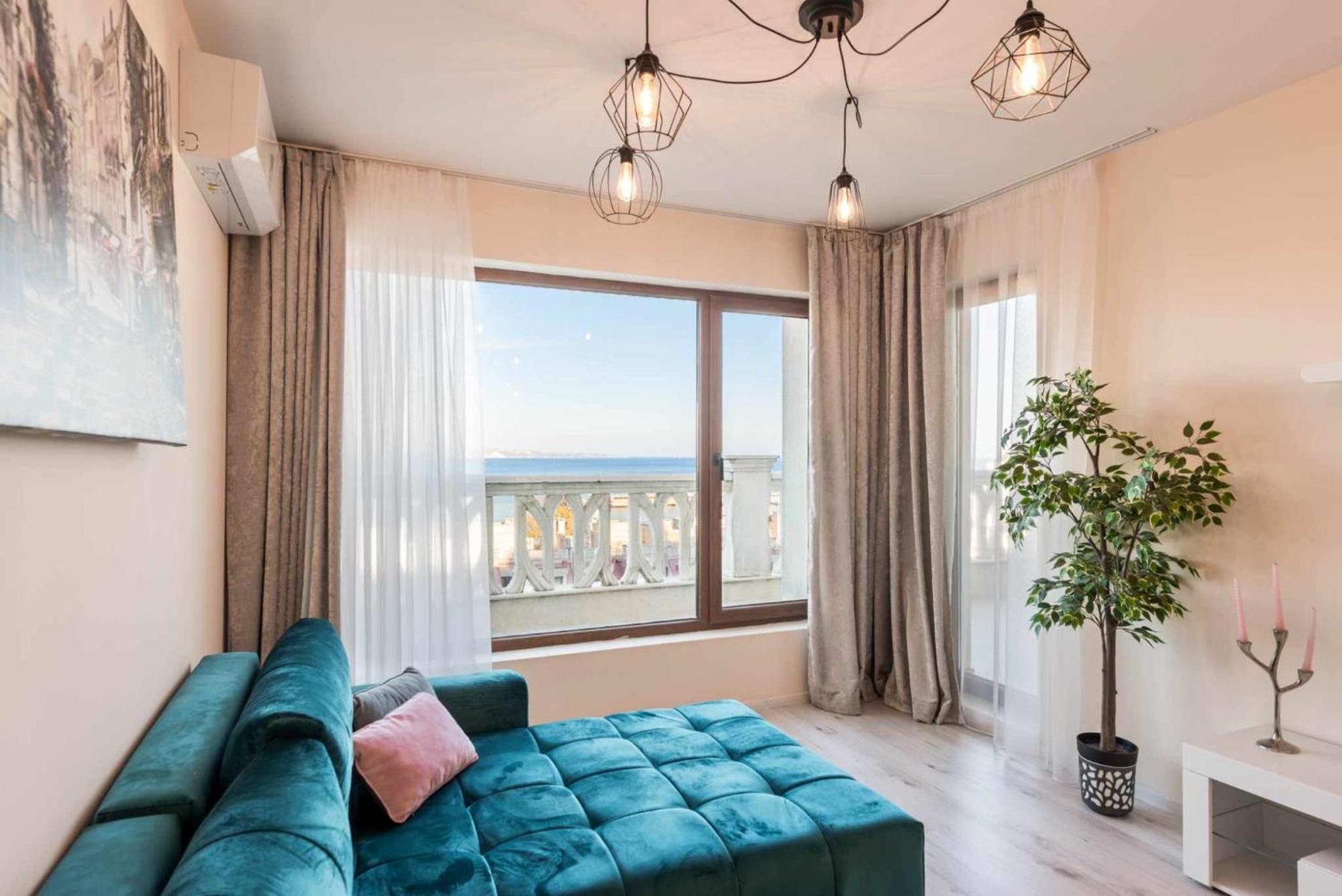 Azur del Mar Seaview Apartment Warna Exterior foto